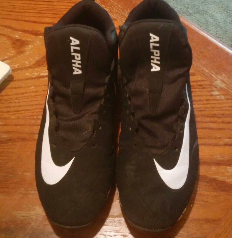 Nike Alpha Cleats Mens size 9.5W